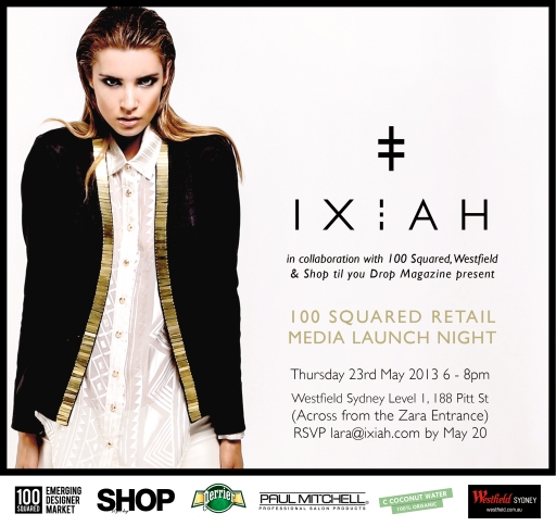IXIAH Launch Invitation